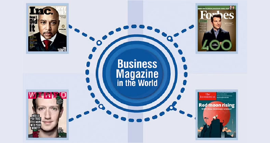 10 مجلات عالميّة معروفة في عالم الأعمال والمشاريع